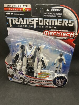 New! Transformers Dark of Moon Mech Tech Sergeant Chaos & Icepick  2010 TF1