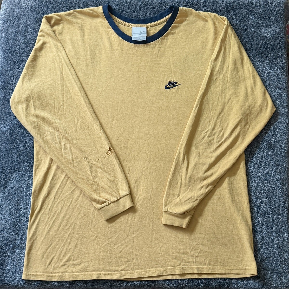 Vintage Y2K 2000s Nike Long Sleeve T Shirt Men