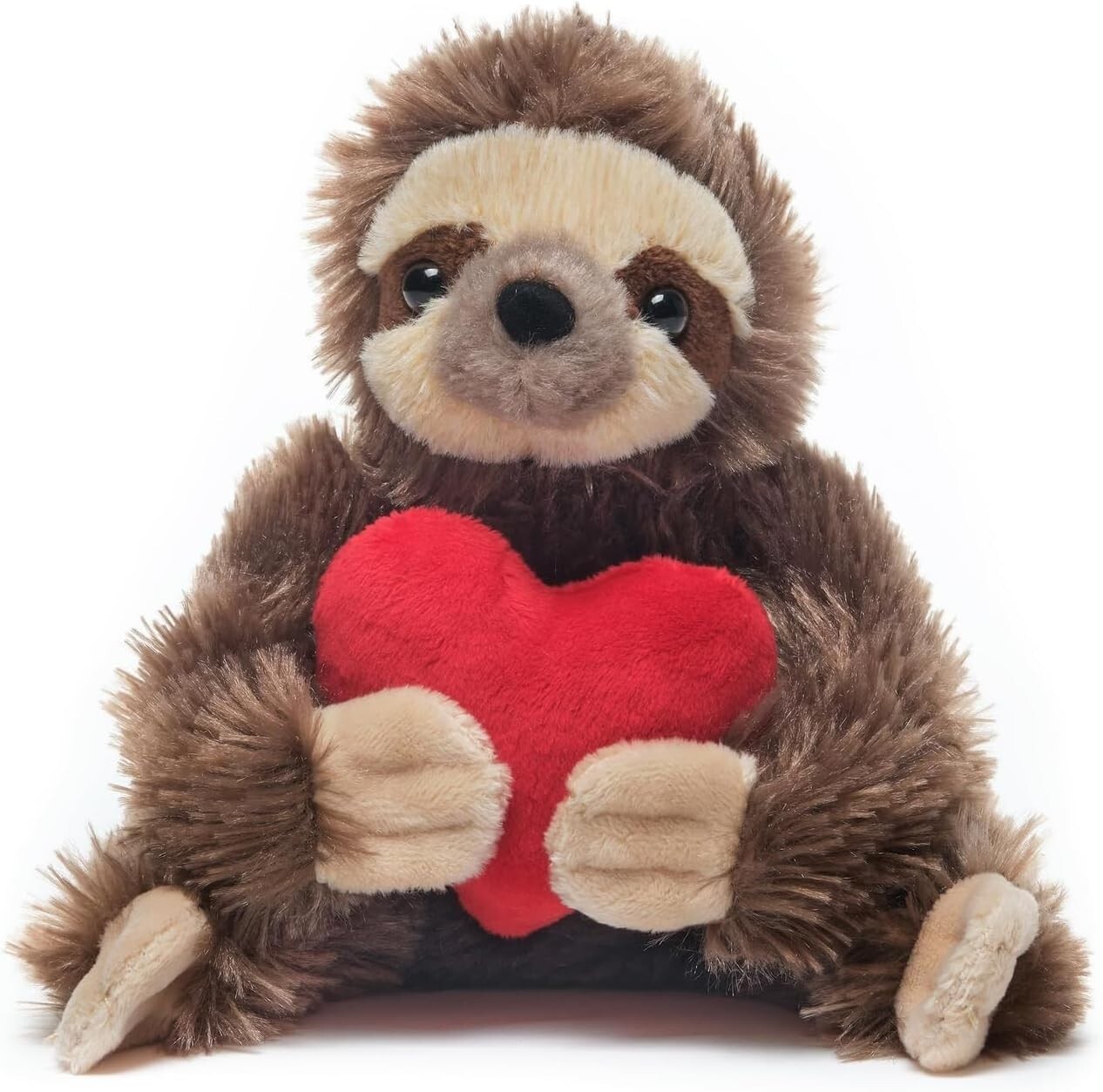 Valentine's Day Sloth Plush Stuffed Animal 6 Inch Cute Gift for Kids