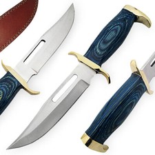 10.50" Full Tang Fixed Blade Knife Camping Knife Bowie Blade Tactical Knife