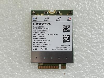 HP L27188-005 L27059-001 Fibocom L860-GL 4G Modul Kabellos WLAN Wifi Karte Lte-A