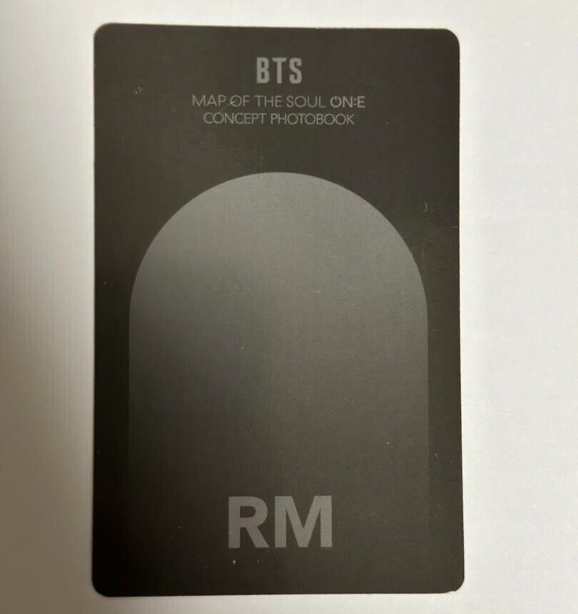 BTS RM map of the soul on:e concept photo card Route Photocard