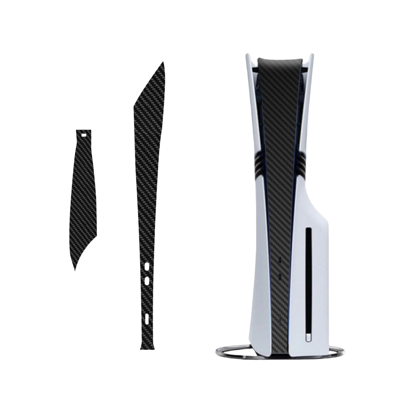 Sticker for PS5 Pro Middle Panel Faceplate Protective Skin Cover Plates Decals