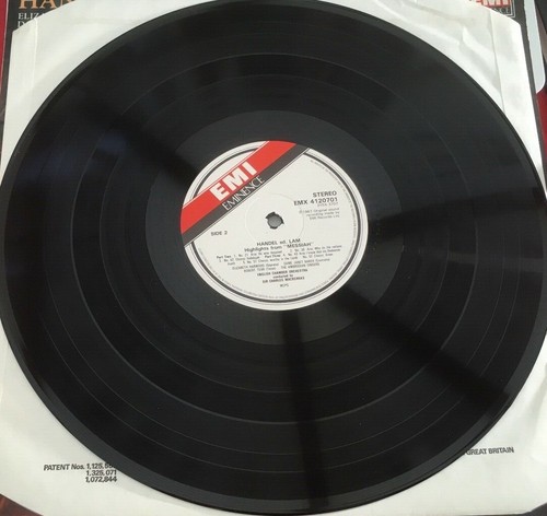 English Chamber & Mackerras "Handel: Messiah Highlights" EMI UK Vinyl LP EX/EX - Picture 7 of 8