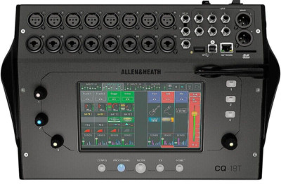Allen & Heath CQ-18T 18-Ch Digital Mixer Touchscreen Live Studio (B-Stock)
