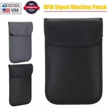 Anti-theft Car For Key Fob RFID Signal Blocker RFID Shielding Faraday Pouch Bag