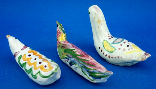 ICARO RODI 3 sculptures animals birds ceramic majolica Vietri Studeman school - Picture 4 of 24
