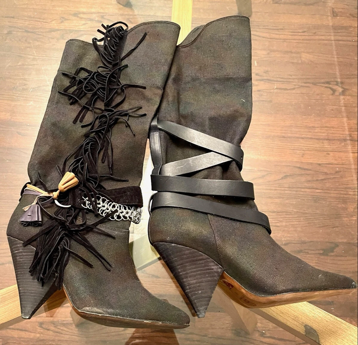 udeladt markedsføring pianist Isabel Marant Camouflage Dana Boots 41 | eBay