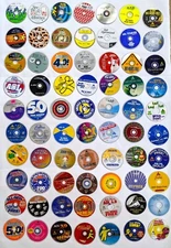 Collection of 100 RANDOM America Online Discs, Lot of Vintage AOL CDs