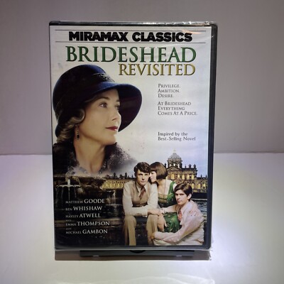 Brideshead Revisited DVD Matthew Goode Emma Thompson Julian Jerrold Brand New