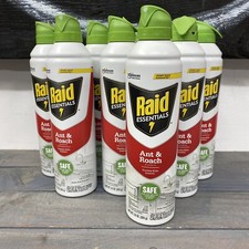 8x Raid Ant & Roach Killer Spray 10 oz~ CHILD...