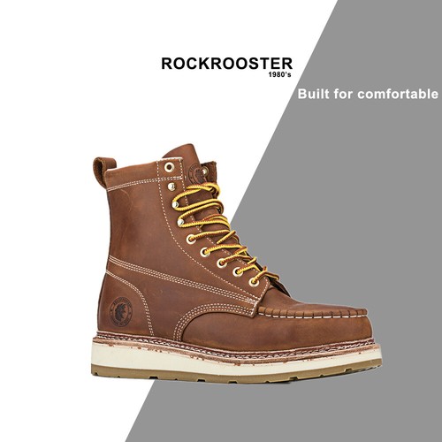 rockrooster wedge work boots