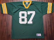 Vintage Logo 7 Green Bay Packers Robert Brooks Jersey Mens Large Green
