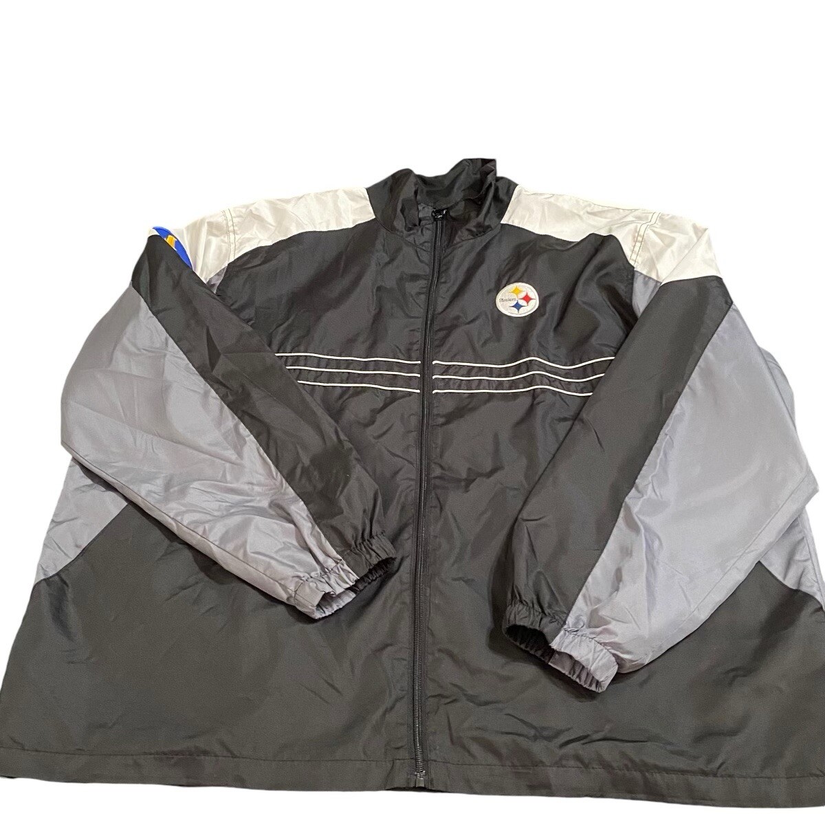 Pittsburgh Steelers NFL Team Apparel Reebok SI Wind Breaker 2XL Sports Football