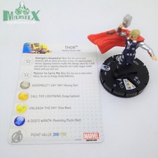 Heroclix Avengers Age of Ultron Movie set Thor 005 Gravity Feed figure w/card 