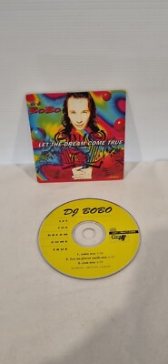 Let The Dream come True - Dj Bobo (CD Single) Sent In Padded Mailer 