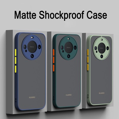 ShockProof Matte Hard Case For Huawei Mate 60 50 Nova 12 10 Pro Case Phone Cover