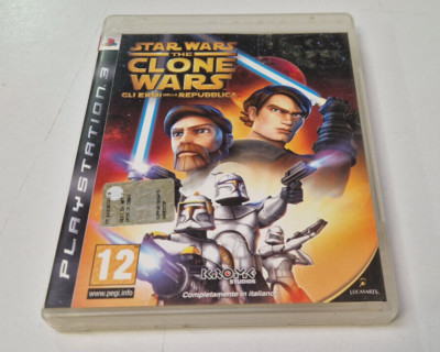 STAR WARS THE CLONE WARS Heroes of the Republic - Playstation 3 Ps3