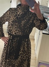 James Lakeland Animal Print Coat