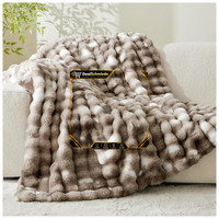Kuscheldecke Fellimitat Flauschig 150X200 Cm FüR Sofa Bett Wohnzimmer