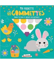 Mon P'tit Hemma - Ma pochette + de 120 gommettes [Pâques]: Ma pochette + de 120