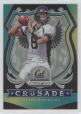 2020 Panini Prizm Draft Picks Crusade Green & Yellow /249 Aaron Rodgers #10 w6f