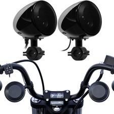 GoHawk Bluetooth Motorcycle Speakers, Waterproof Speakers for Motorcycle - Bu...