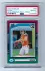 2024 Optic Preview Red & Green #369 Bo Nix Broncos RC PSA 10 GEM MINT