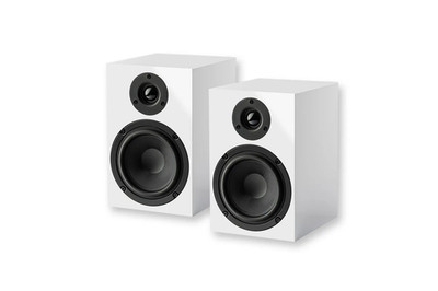 Pro-ject Speaker Box 5 Hi-Fi Stereo Bookshelf Speakers Pair - Gloss White