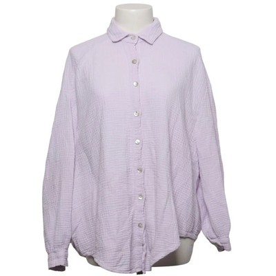 Sassy Classy, Hemd, Größe: ONE SIZE, Lila, Baumwolle, Einfarbig, Damen #R0A