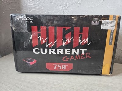 SEALED Antec High Current Gamer 750w Power Supply New Old Stock