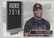 2016 Panini Father's Day Rookie Class Memorabilia Shilique Calhoun #8 1s7