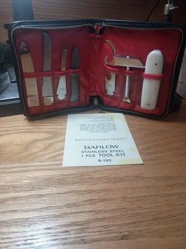 Barlow B-190 Knife Tool Kit - Made For Coke Coka Cola Vintage