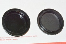Genuine OEM Canon rear Lens Dust Cap Body set
