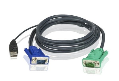 4710423772540 1.2M USB KVM Cable 3in1 SPHD 2L-5201U ATEN