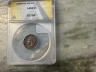 1869 Indian Head Cent AU50