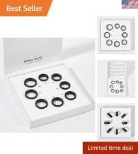 Smart Health Ring for Men  Women - Fitness Tracker with Sizing Kit, Waterproof
