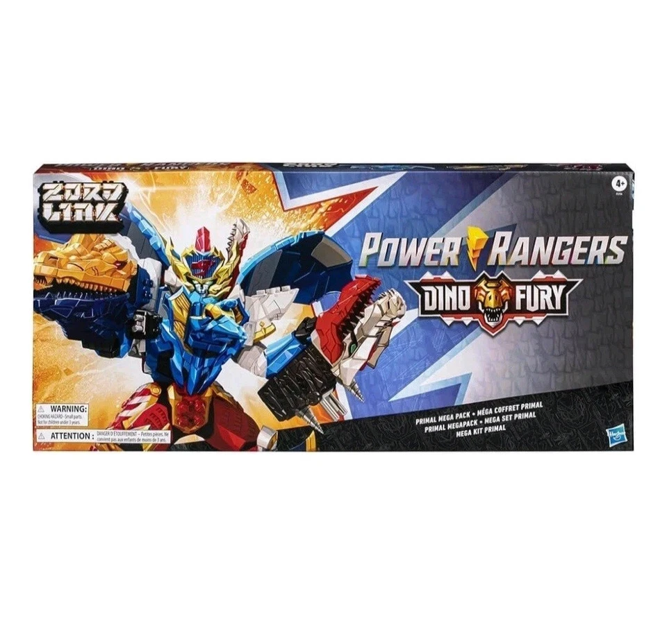 Power Rangers Dino Fury Zord Link Primal Mega Pack NIB - Image 4 of 4