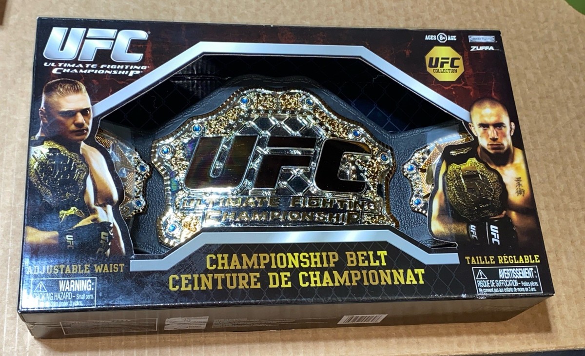 2009 Jakks Pacific UFC Championship Belt Foam Adjustable Zuffa for