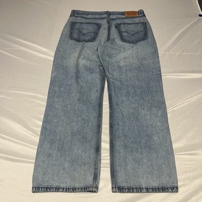 Levis 565 '97 Loose Straight Jeans Mens 34x28 Blue Denim Baggy Skate Fade