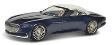 Schuco 1/43 Mercedes-Benz Maybach Vision 6 Open Car Closed 2017 Metallic Dark Bl