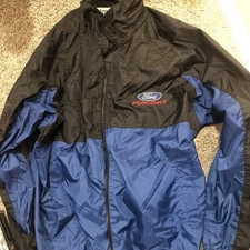 checkered Flag Sports Ford Racing Large Windbreaker