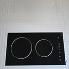 Cooke  Lewis CLCER30a 2 Zone Ceramic Glass Hob Touch Control 29cm Black