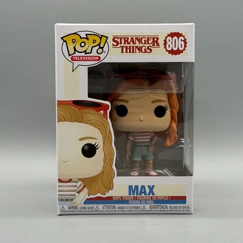 Funko Pop! #806 Max Mayfield Mall Outfit Stranger Things w/ Protector *Vaulted*