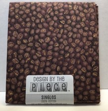 Coffee Bean Fabric - 18 X 21 New