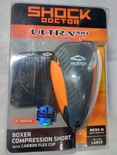 Shock Doctor Ultra Pro Ultra Carbon Flex Cup Size Large  Athletic Cup Only  