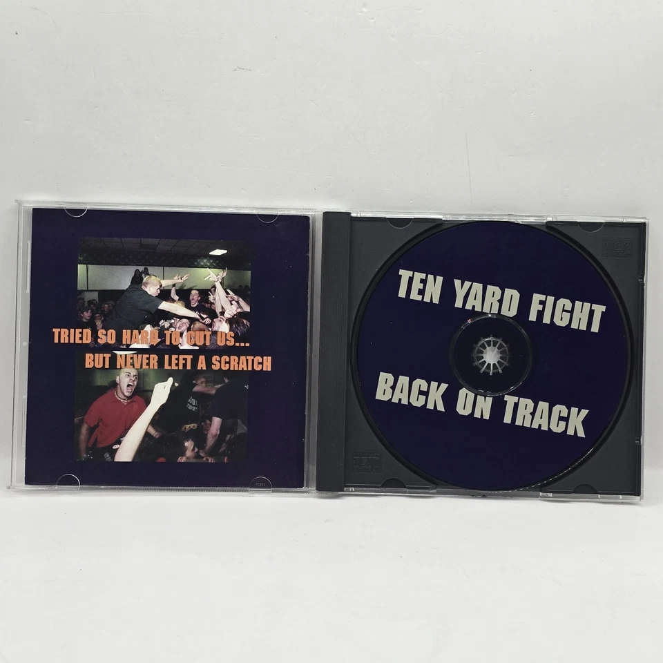 Ten Yard Fight – Back On Track 1997 CD TESTED Boston MA Equal Vision — 第 3/4 张图片