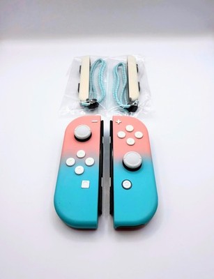 Custom Hall Effect Nintendo Switch Joy-Con Controller /  Pink Blue  / OEM New