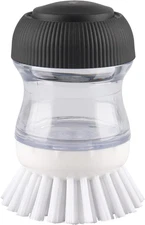 Dish Scrub Brush with Soap Dispenser, Kitchen Brush for Dish Pot Pan Sink Cleani