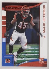 2018 Panini Rookies & Stars Rookies Red & Blue 15/25 Malik Jefferson #168 0z6